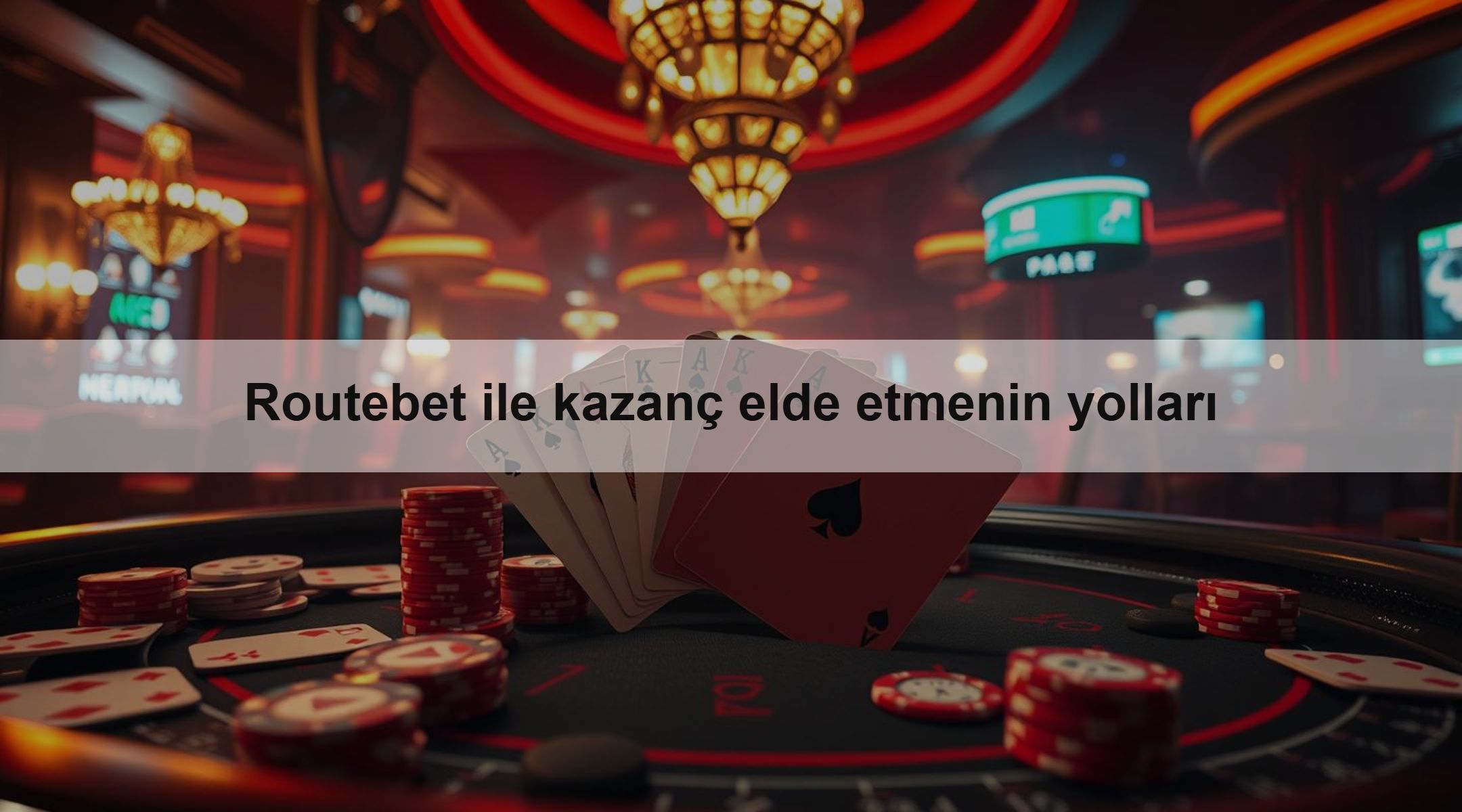 Routebet ile kazanç elde etmenin yolları